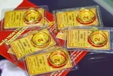 Sáng 31/1: Giá vàng thế giới giảm kỷ lục, mất mốc 5.000 USD/ounce; vàng SJC, vàng nhẫn "hạ nhiệt" sau chuỗi tăng