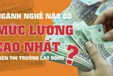 Ngành nghề nào lương cao nhất hiện nay?