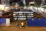 Xuyên đêm thi công loạt công trình chống ngập trong lòng phố cổ Hà Nội