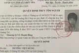 Công an tỉnh Quảng Trị truy tìm người đàn ông có tên Dương Việt Hùng