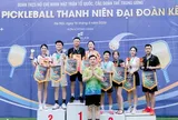 Đoàn Thanh niên Hội Luật gia Việt Nam dẫn đầu thành tích tại Giải Pickleball Thanh niên “Đại đoàn kết”