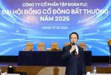 Ông Trịnh Văn Quyết xuất hiện tại ĐHĐCĐ bất thường 2026 của FLC