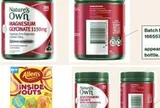 Cảnh báo khẩn: Thu hồi hàng loạt thực phẩm chức năng và kẹo từ Australia