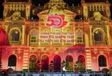 Hàng ngàn người mãn nhãn với đêm trình diễn 3D mapping mừng 50 năm thành phố mang tên Bác