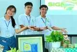 Học sinh biến mụn dừa, bã cà phê thành sản phẩm xanh