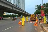 Mưa to tầm tã suốt đêm, Hà Nội không ghi nhận điểm ngập