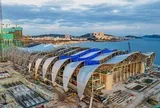 Tin được không: Việt Nam sắp có phòng họp rộng gấp rưỡi mặt sân Mỹ Đình, không có cột nào nhưng vẫn chống đỡ mái thép 12.000 tấn