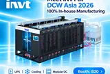 INVT giới thiệu các giải pháp nguồn điện và làm mát bằng chất lỏng phục vụ hiện đại hóa trung tâm dữ liệu tại Data Centre World Asia 2026