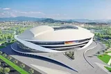 Lắp mái vòm thép hàng nghìn tấn cho sân vận động PVF