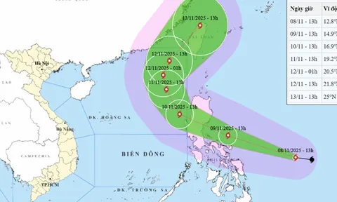 Xuất hiện cơn bão rất mạnh, sau khi vào Biển Đông ảnh hưởng thế nào tới nước ta?