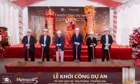 Metropoli5 chính thức khởi công, đón sóng tuyến Metro số 5