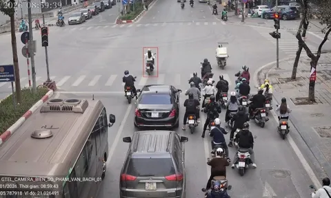 Danh sách xe bị phạt nguội qua camera AI tại Hà Nội tuần qua