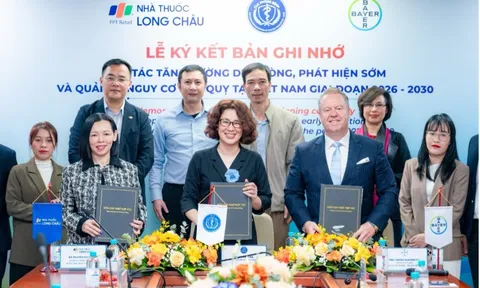 Long Châu, Bayer và Cục Phòng bệnh hợp tác công - tư chung tay phòng đột quỵ