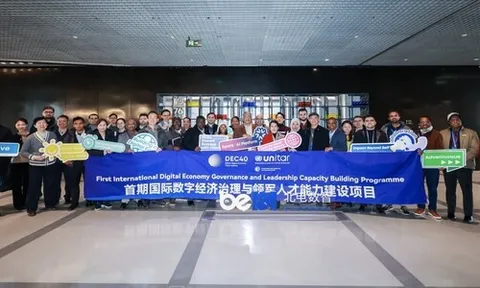 Đại diện Liên Hợp Quốc từ 17 quốc gia thăm BEDI để nghiên cứu các thực tiễn hàng đầu của Trung Quốc trong vận hành ngành AI đô thị