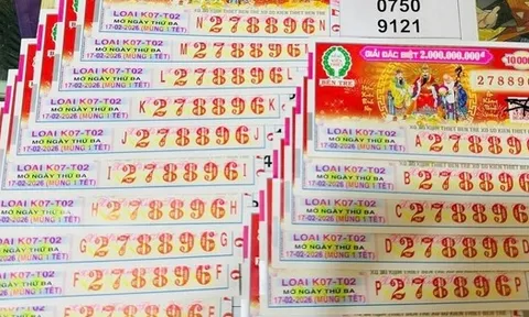 Bất ngờ với 3 giải độc đắc của xổ số miền Nam ngày mùng 1 Tết