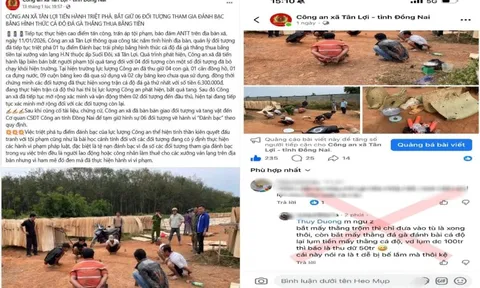 Công an làm việc với tài khoản Facebook "Long Biker’s"