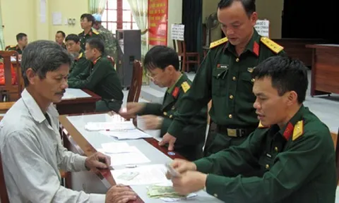 Quy định điều chỉnh trợ cấp hằng tháng đối với quân nhân, nguời làm công tác cơ yếu đã phục viên, xuất ngũ, thôi việc