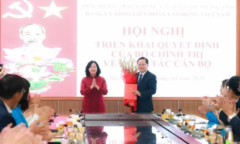 Ông Nguyễn Anh Tuấn giữ chức Bí thư Đảng ủy Tổng Liên đoàn Lao động Việt Nam