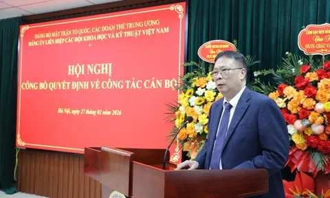 GS.VS Châu Văn Minh giữ chức Bí thư Đảng ủy Liên hiệp các hội Khoa học và Kỹ thuật Việt Nam