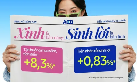 Xinh là bản năng, sinh lời là bản lĩnh - Lời chúc 8/3 trọn vẹn từ ACB