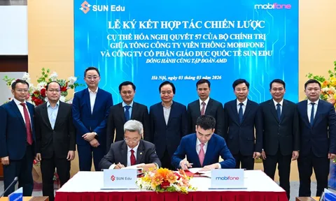 MobiFone hợp tác chiến lược với Sun Edu, phát triển nhân lực công nghệ số