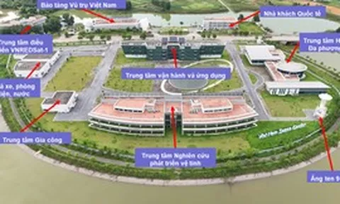 Bên trong Trung tâm Vũ trụ Việt Nam vừa khánh thành tại Hòa Lạc