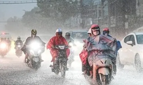 Bắc Bộ sắp có mưa to, có thể xuất hiện mưa đá và gió giật mạnh