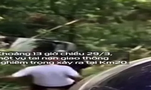 Vụ xe khách lao xuống vực ở Tam Đảo: Trên xe chở đoàn cán bộ, nhân viên ngân hàng