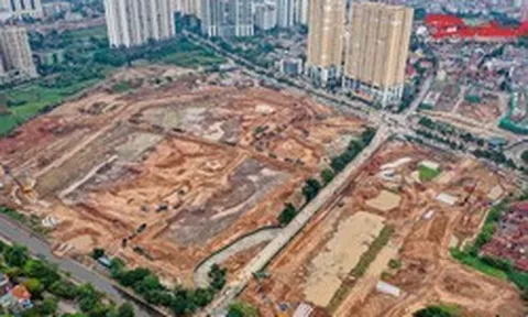 Đẩy nhanh tiến độ hồ điều hòa Mễ Trì – Đồng Bông 2, tăng năng lực chống ngập phía Tây Hà Nội