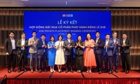 SHS tư vấn phát hành riêng lẻ SHB, kết nối loạt quỹ đầu tư hàng đầu