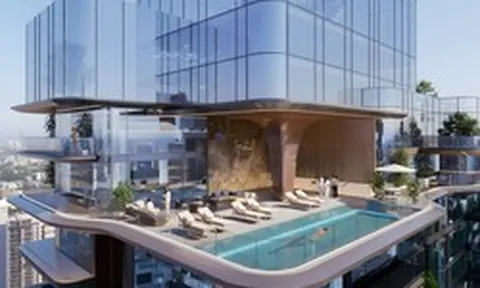 Tổ hợp hàng hiệu quy mô bậc nhất Thủ đô đang thi công ra sao tại toạ độ “vàng” Ciputra?