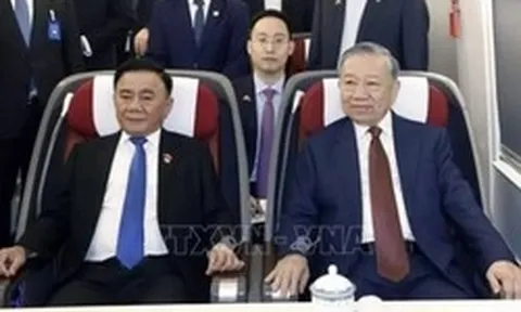 Tổng Bí thư, Chủ tịch nước Tô Lâm đi tàu cao tốc thăm Nam Ninh, Trung Quốc