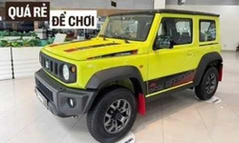 Giá Suzuki Jimny tiếp tục dò đáy tại đại lý: Thực tế thấp kỷ lục còn 609 triệu đồng, chỉ ngang niêm yết Sonet