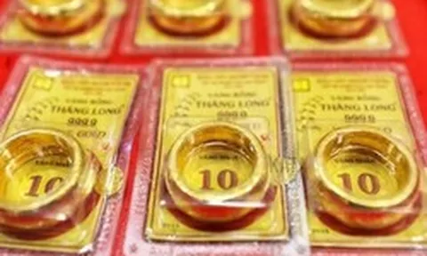 Giá vàng miếng, vàng nhẫn trơn chiều 9/5