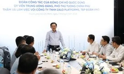 Phó Thủ tướng Hồ Quốc Dũng: Doanh nghiệp Việt cần tiên phong làm chủ AI, UAV chiến lược