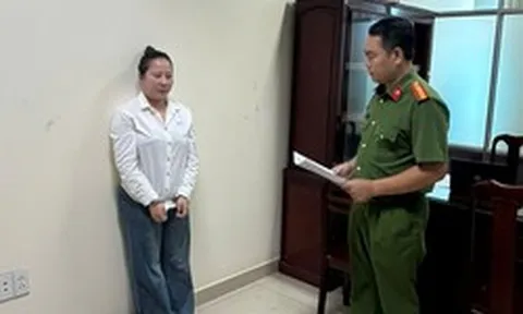Thi hành lệnh bắt tạm giam Trần Thị Kim Xuyến sinh năm 1990