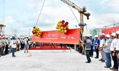Khu căn hộ Phú Đông SkyOne chính thức cất nóc