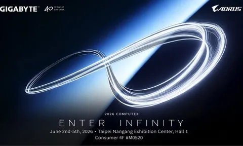 GIGABYTE mang chủ đề ENTER INFINITY đến COMPUTEX 2026, giới thiệu hệ sinh thái AI và các trải nghiệm điện toán sống động