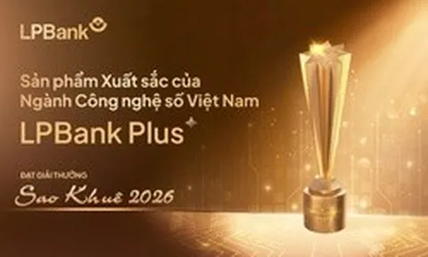 LPBank Plus giành Sao Khuê 2026, ghi danh Bản đồ Giải pháp Công nghệ số Việt Nam