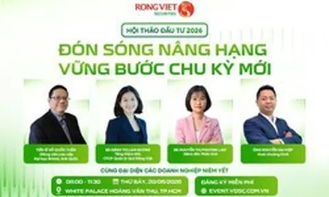 Chứng khoán Rồng Việt tổ chức Hội thảo: “Đón sóng nâng hạng – Vững bước chu kỳ mới”