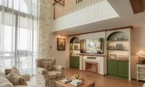 Phong cách đồng quê Pháp trong căn hộ duplex 162m2