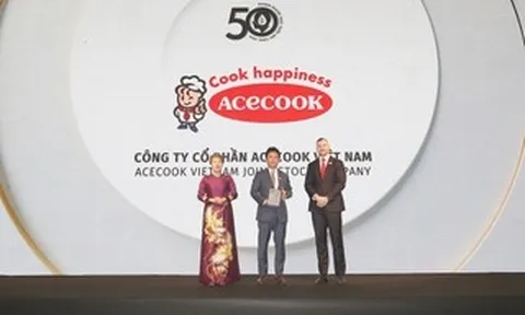 Acecook Việt Nam tiếp tục vào Top 50 Doanh nghiệp phát triển bền vững tiêu biểu Việt Nam 2026