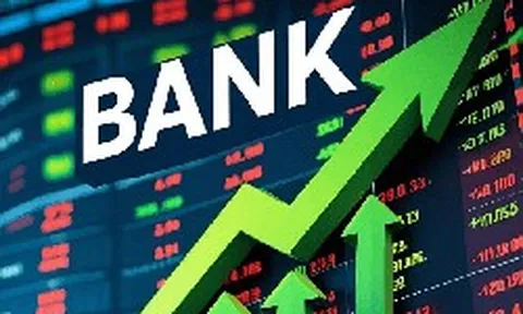 Một cổ phiếu ngân hàng tăng hơn 9% trong phiên 24/6