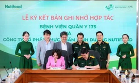 Nutifood và Bệnh viện Quân y 175 hợp tác xây dựng nền tảng nghiên cứu khoa học cho các giải pháp dinh dưỡng Việt