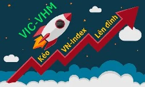 VN-Index tăng hơn 90 điểm từ đầu năm, bộ đôi VIC, VHM đóng góp gần 180 điểm