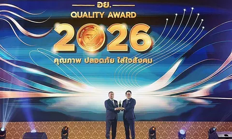 Yili nhận Giải thưởng Chất lượng FDA Thái Lan năm thứ bảy liên tiếp, lần thứ hai đạt danh hiệu "Best of the Best"