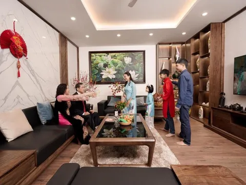 Chiêm ngưỡng vẻ đẹp của ngôi nhà 'xây chỉ để ăn Tết' ở Phú Thọ