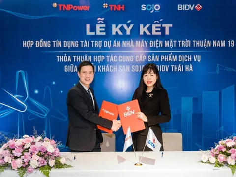 TNPOWER, TNH Hotels & Resorts và BIDV ký ghi nhớ tài trợ tín dụng
