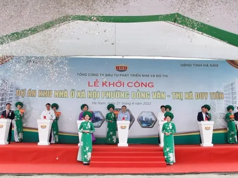 Khởi công dự án nhà ở xã hội tại Hà Nam