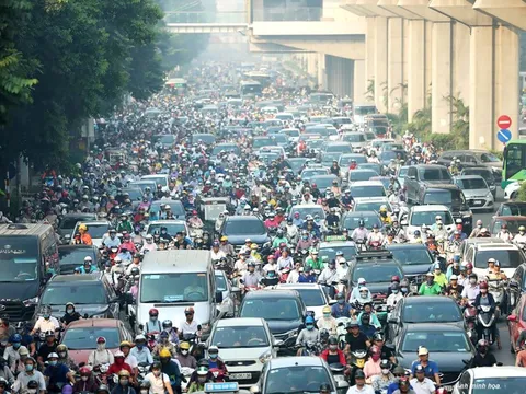 Hoạt động giao thông vận tải phát thải gần 90 triệu tấn CO2 vào năm 2030